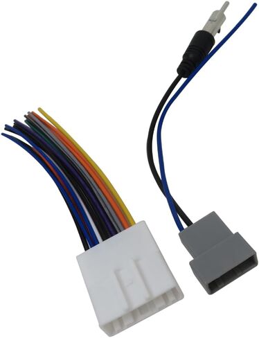 2Pcs Wiring Harness, Upgraded Wire Cable w/Connector Adapter Cable for 2007-2013 Nissan Subaru Murano in Kuwait