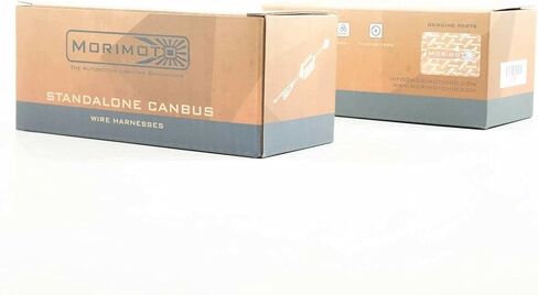 Morimoto CANBUS Standalone Wiring Harness (H4) - Two Error-Cancelling CANBUS Modules, For Use with Any 35W-50W HID Ballast, Fits H4 Style Inputs (H4) in Kuwait