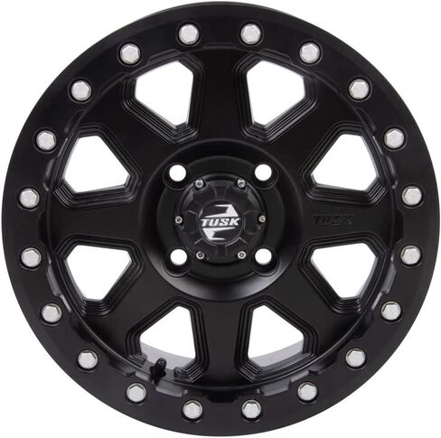4/110 Tusk Uinta Beadlock Wheel 14x7 5.0 + 2.0 Matte Black For Yamaha Viking VI EPS Ranch Edition 2022-2024 in Saudi Arabia