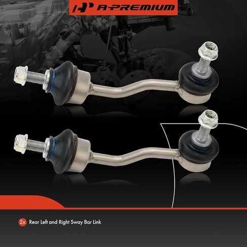 A-Premium 2 x Rear Sway Bar Links Stabilizer Bar Links, Compatible with Tesla Model X 2016-2021 in Saudi Arabia