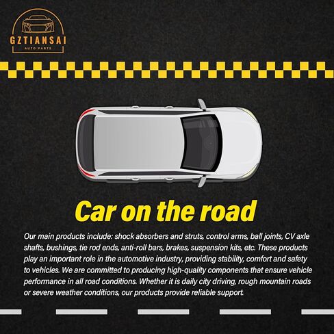 Stabilizer Links - Rear Sway Bar End Link, Suspension Stabilizer Bar Link Kit, fits BMW 318ti 1995-1999 fits BMW 525i 1989-1995 fits BMW 525iT 1993-1993 fits BMW 530i 1994-1995, Pair of 2 in Kuwait