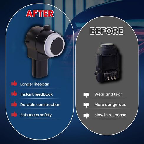 MOCA 4 Parking Assist Sensor Compatible with 2013-2016 for Buick Encore & 2015 for Cadillac ELR & 2011-2016 for Chevrolet Cruze & 2010-2017 for GMC Terrain in Saudi Arabia
