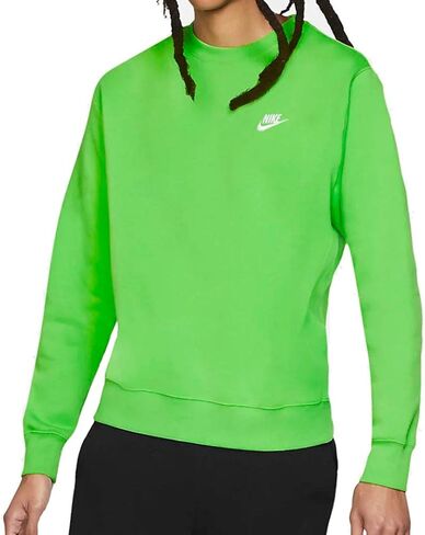 Nike Men's Club Graphic Fleece Crew in Saudi Arabia