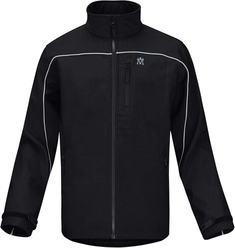 Lesmart Men's Softshell Jacket Outdoors Tactical Combat Outwear Warm Fleece Lining Coat Waterproof Windproof in Saudi Arabia