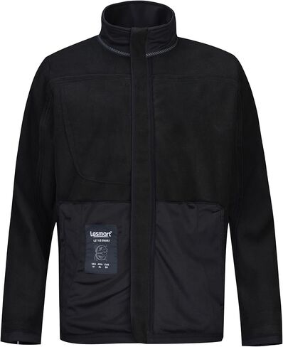 Lesmart Men's Softshell Jacket Outdoors Tactical Combat Outwear Warm Fleece Lining Coat Waterproof Windproof in Saudi Arabia