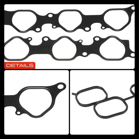 A-Premium Lower and Upper Engine Intake Manifold Gasket Set Compatible with Toyota Tacoma 2005-2015, Tundra 2005-2010, 4Runner 2003-2009, FJ Cruiser 2007-2009, 4.0L in Saudi Arabia
