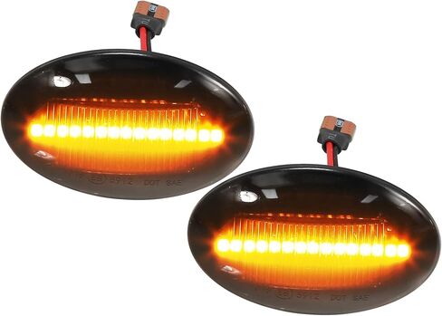 X AUTOHAUX 1 Pair Side Marker Turn Signal Light NO.6C1113K354AA/6C1113K309AA for Ford Ka 1996-2008 for Ford Street Ka 2003-2005 for Ford Fiesta MK III 1989-1996 in Saudi Arabia