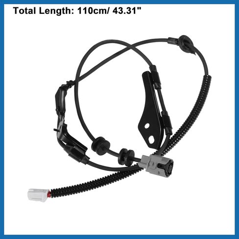 مستشعر سرعة العجلات الخلفية اليسرى واليمنى ABS مناسب لسيارة Toyota Yaris 2008-2012 No.895160D120/895160D110 - حزمة من قطعتين بديلتين in Saudi Arabia