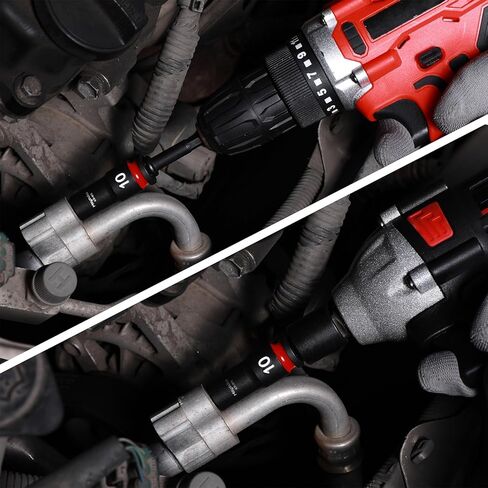 Mayouko 14PCS 3/8" Drive Semi-Deep Impact Socket Set, 8-22MM, Metric, CR-MO, Impact Grade Middle Length Socket Set, 6 Point in Kuwait