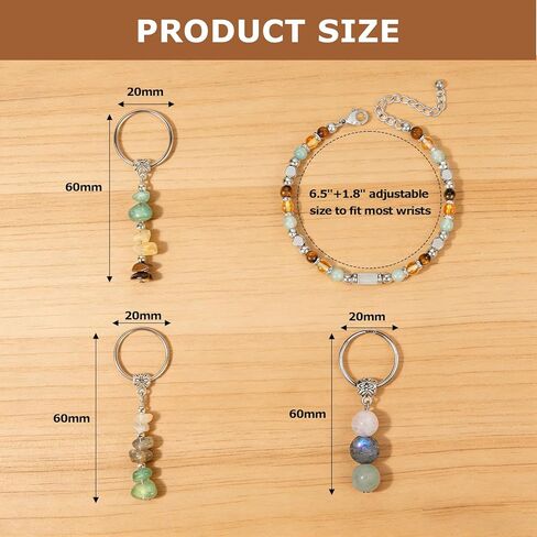 3PCS Keychain New Beginnings Good Luck Gifts for Women, Sister, Friends, Coworkers for Farewell, Going/Moving Away, Promotion, New Job in Kuwait