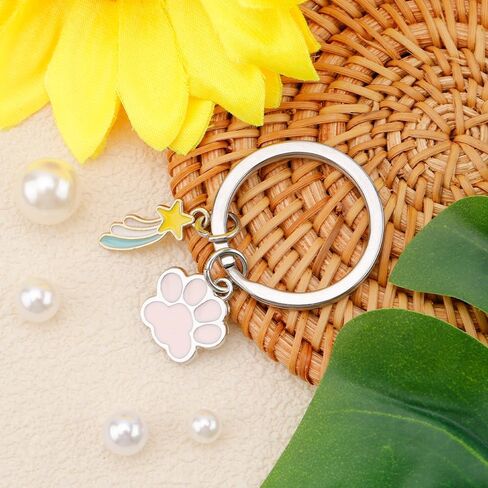 Dog Memorial Gifts for Loss of Dogs Paw Print Cute Keychian Card Passing Away Pet Sympathy Gifts Remembrance Bereavement Memorial Gift for Loss of Dog Grieving Gift for Dogs Lovers Mom Dad Pet Lovers in Kuwait