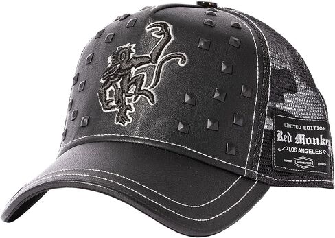Red Monkey Designs Classico Hard Black RM1509 New Limited Edition Trucker Snapback Hat Cap in Kuwait