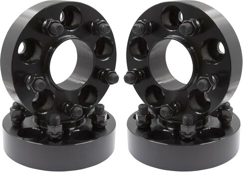 Wheel Accessories Parts 4 Pcs Hub Centric Wheel Spacers 5 on 120mm 5x120mm 1.50 Inch Thick 72.56mm Hub M14x1.5 14x1.5 Thread Stud Fits Land Rover Range Rover Sport Range Rover Discovery Defender 110 in Saudi Arabia