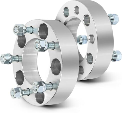 SCITOO 2X 5x4.75 إلى 5x4.75 1.5 بوصة محولات فواصل العجلات 5 العروة مع 12x1.5 ترصيع 87.1 ملم in Saudi Arabia