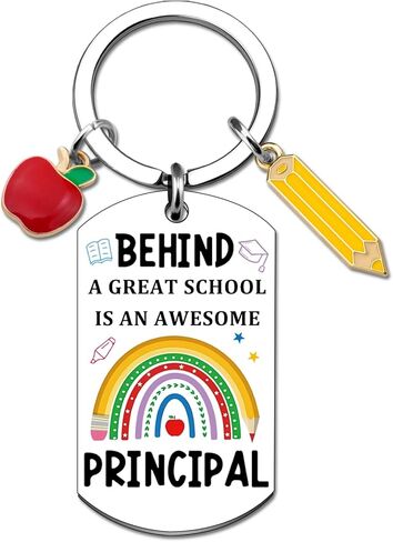 هدايا تقدير مدير المدرسة، هدايا مدير مساعد للنساء والرجال، أفكار هدايا يوم مديري المدارس، هدية عيد الميلاد لمديري المدارس خلف مدرسة عظيمة، هي سلسلة مفاتيح رائعة لمدير المدرسة in Kuwait