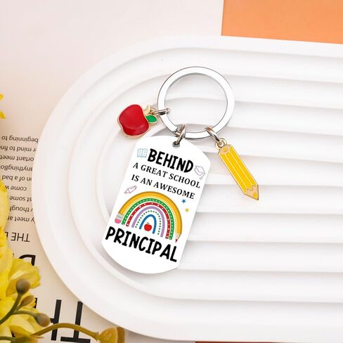 هدايا تقدير مدير المدرسة، هدايا مدير مساعد للنساء والرجال، أفكار هدايا يوم مديري المدارس، هدية عيد الميلاد لمديري المدارس خلف مدرسة عظيمة، هي سلسلة مفاتيح رائعة لمدير المدرسة in Kuwait