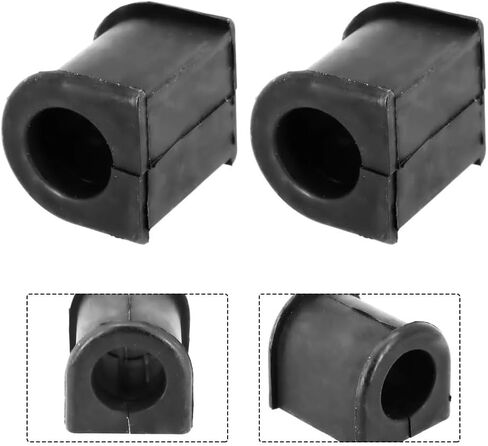 2 قطع قضيب موازن أمامي مكافحة عمود لف جلبة التوازن بار كم مطاطي 9492040 لفولفو S60 S80 XC90 in Kuwait