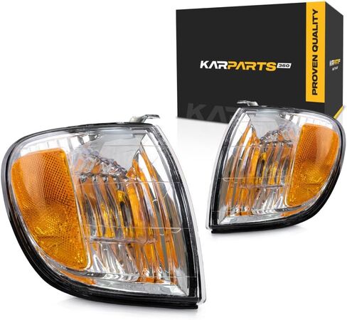 For 2000-2004 Toyota Tundra Pair Driver and Passenger Side Turn Signal Light w/Bulbs Extended/Standard Cab Pickup DOT Certified TO2530135 + TO2531135 | 81520-0C010 + 81510-0C010 in Saudi Arabia
