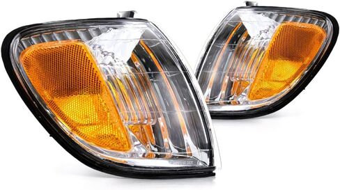 For 2000-2004 Toyota Tundra Pair Driver and Passenger Side Turn Signal Light w/Bulbs Extended/Standard Cab Pickup DOT Certified TO2530135 + TO2531135 | 81520-0C010 + 81510-0C010 in Saudi Arabia