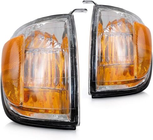 For 2000-2004 Toyota Tundra Pair Driver and Passenger Side Turn Signal Light w/Bulbs Extended/Standard Cab Pickup DOT Certified TO2530135 + TO2531135 | 81520-0C010 + 81510-0C010 in Saudi Arabia