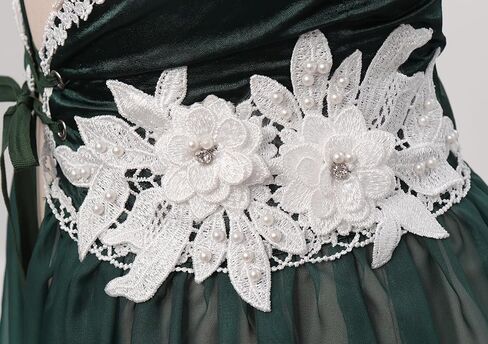 فستان نسائي من عصر النهضة، زي قزم تنكري، تنورة Elven من العصور الوسطى بأكمام قابلة للفصل، عيد الهالوين Ren Fair in Kuwait