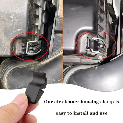 4 PCS Air Cleaner Accessory Clip Professional Air Cleaner Assy Clip Air Filter Clips 17219-P65-000 Plastic Intake Housing Clip for Honda Fit 1.5L 2009-2013 Insight 1.0L 2000-2006 Accord in Kuwait
