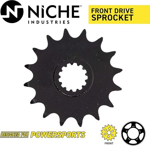 NICHE 520 Pitch 16 Tooth Front Drive Sprocket for Suzuki GSXR600 GSXR750 Kawasaki Ninja ZX7RR Chain Conversion in Saudi Arabia