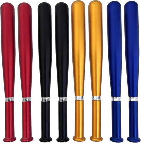 8 pcs Baseball Pens Baseball Bat Sports Pen Baseball MVP Theme Pens Ideal for Teams, Associations, Clubs Party Gifts Holiday Presents School & Office Supplies in Saudi Arabia