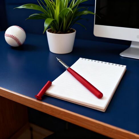 8 pcs Baseball Pens Baseball Bat Sports Pen Baseball MVP Theme Pens Ideal for Teams, Associations, Clubs Party Gifts Holiday Presents School & Office Supplies in Saudi Arabia