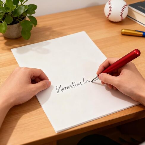 8 pcs Baseball Pens Baseball Bat Sports Pen Baseball MVP Theme Pens Ideal for Teams, Associations, Clubs Party Gifts Holiday Presents School & Office Supplies in Saudi Arabia