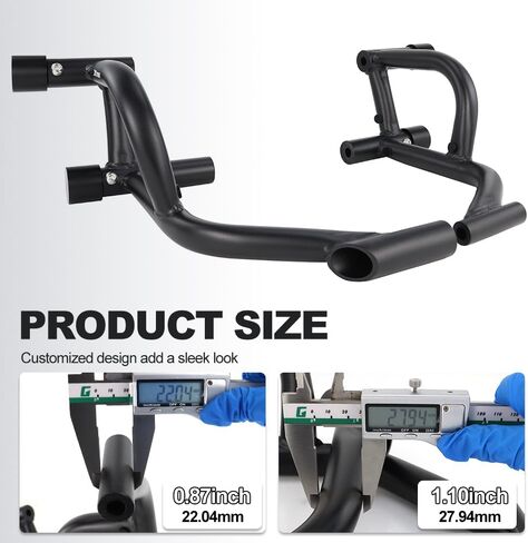 Xitomer Stunt Cage Compatible with Ninja650 Z650 2017-2025, Crash Bar Engine Guard, Motorcycle Highway Bar Race Rail, Stunt Crash Cage in Saudi Arabia