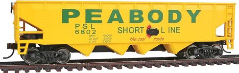 Walthers Trainline HO Scale Model Offset Quad Hopper - Ready to Run - Pennsylvania Power & Light Pplx #170 in Saudi Arabia