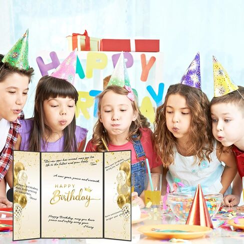 زينة عيد الميلاد باللونين الأسود والذهبي من WNINK، علامة توقيع بديلة لكتاب ضيف عيد ميلاد سعيد جامبو، كتاب تسجيل دخول كبير لضيف عيد الميلاد للنساء والرجال، تزيين حفلات أعياد الميلاد وهدية تذكارية in Kuwait