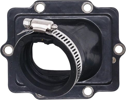 Carburetor Intake Manifold,16065-1180 Carburetor Intake Manifold Boot Compatible with 1989-2004 for Kawasaki KX 500 in Kuwait