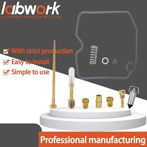 labwork Carb Carburetor Kit Repair Replacement for Kawasaki Bayou 400 KLF400B 4x4 1996 1997 1998 1999 in Saudi Arabia