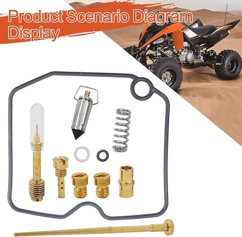 labwork Carb Carburetor Kit Repair Replacement for Kawasaki Bayou 400 KLF400B 4x4 1996 1997 1998 1999 in Saudi Arabia