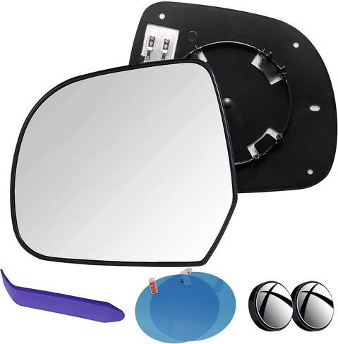 EAP Driver Side Mirror Glass Compatible with Nissan Micra 2015-2019, Versa 2012-2015, LEAF 2013-2017, Versa Note 2014, Heated, 963663AN0A 963663AN0B 963664NA1A in Saudi Arabia