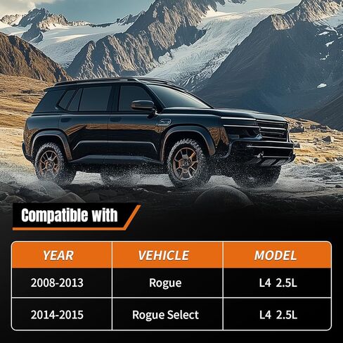 أطراف قضيب ربط خارجي أمامي LCWRGS يناسب Nissan Rogue 2008-2013، Rogue Select 2014-2015، L4 2.5L فقط، ES800582 ES800583-2pcs in Saudi Arabia