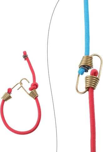 12Pcs Small Bungee Cords with Hooks 10" 20 Inch Short Bungee Cords with Clips for Luggage Outdoor Tent Tarp Bike Car RV Camping Tool Roof Rack Hang in Saudi Arabia