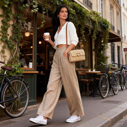 Straw Bag for Women, Square Beach Bag, Hand-Woven Bags, Crossbody Bags Suitable for Vacation Travel Daily(Khaki) in Saudi Arabia