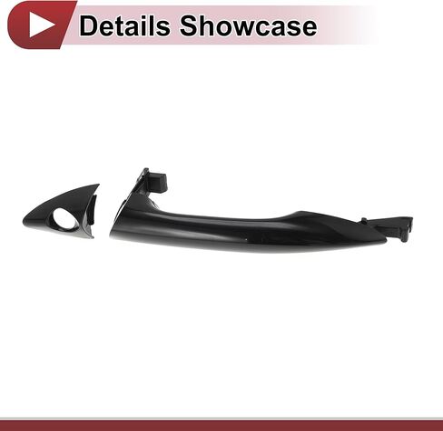 1 Pc Car Exterior Door Handles Grip for Hyundai Elantra 2011-2015 Front Left No.826513X010 Black ABS in Saudi Arabia