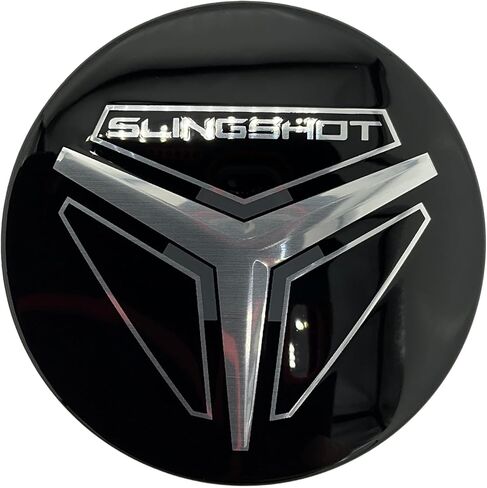 غطاء عجلة مركزي Polaris Slingshot، أسود لامع، OEM أصلي، لطرز محددة، OEM أصلي - الجزء 5450160-266 in Kuwait