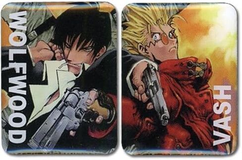 Trigun: دبابيس Vash & Wolfwood (مجموعة من 2) in Kuwait