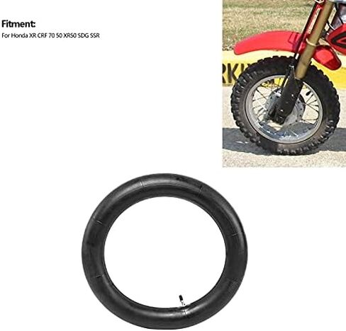 Akozon Tire Inner Tube Set, 80/100-10 (3.00-10) in Tire with Inner Tube for 3.00-10 Knobby Pit Tire Motocross, Dirt Bike, Off Road in Kuwait