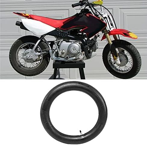 Akozon Tire Inner Tube Set, 80/100-10 (3.00-10) in Tire with Inner Tube for 3.00-10 Knobby Pit Tire Motocross, Dirt Bike, Off Road in Kuwait