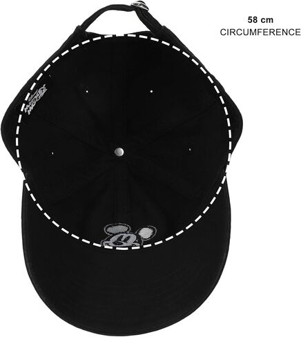 Disney Classic Characters Mickey Mouse Black Dad Hat in Saudi Arabia