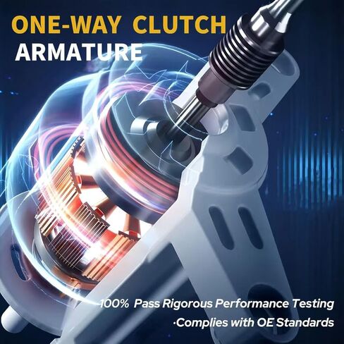 17948 New Starter Motor for 2009-2020 Dodge Durango Ram 1500 2500 3500 4000,2006-2010 Jeep Commander,2005-2020 Grand Cherokee 5.7L V8 Engine OE Replacement# 56044736AB M000T23271 in Kuwait