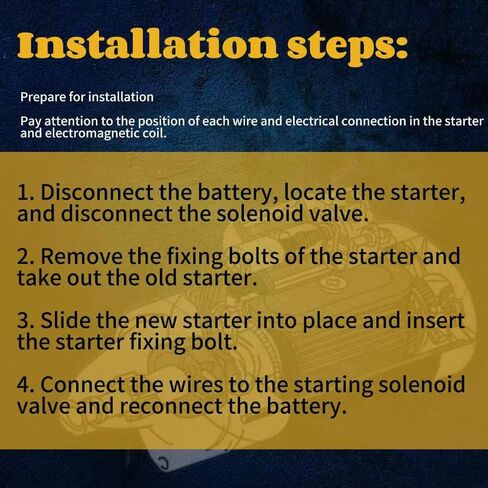 17948 New Starter Motor for 2009-2020 Dodge Durango Ram 1500 2500 3500 4000,2006-2010 Jeep Commander,2005-2020 Grand Cherokee 5.7L V8 Engine OE Replacement# 56044736AB M000T23271 in Kuwait