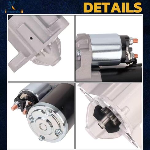 17948 New Starter Motor for 2009-2020 Dodge Durango Ram 1500 2500 3500 4000,2006-2010 Jeep Commander,2005-2020 Grand Cherokee 5.7L V8 Engine OE Replacement# 56044736AB M000T23271 in Kuwait