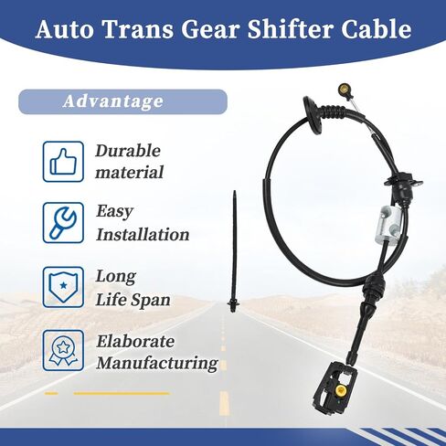 JC3Z-7E395-D Auto Trans Gear Shifter Cable Compatible with Ford F-250 F-350 Super Duty 2017 2018 2019 2020 with the 6 Speed 6R140 Automatic Transmission in Saudi Arabia
